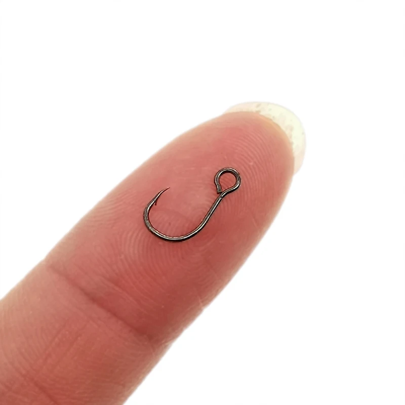 Fishing Hook Barbless - 12pcs/lot Size 4#-12# for Fishing Lure
