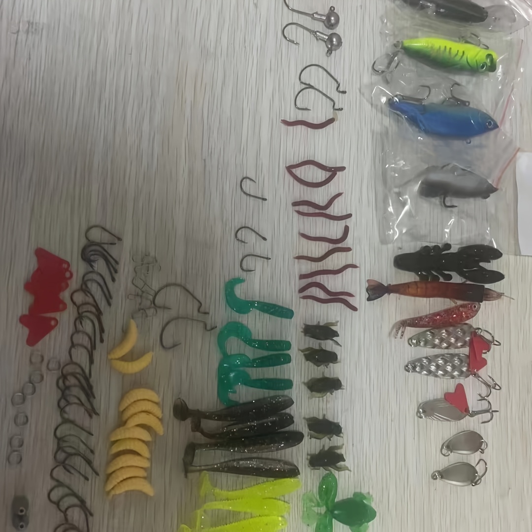133Pcs Premium Fishing Lures T - Fishing Hook Jig ulasan dan harga