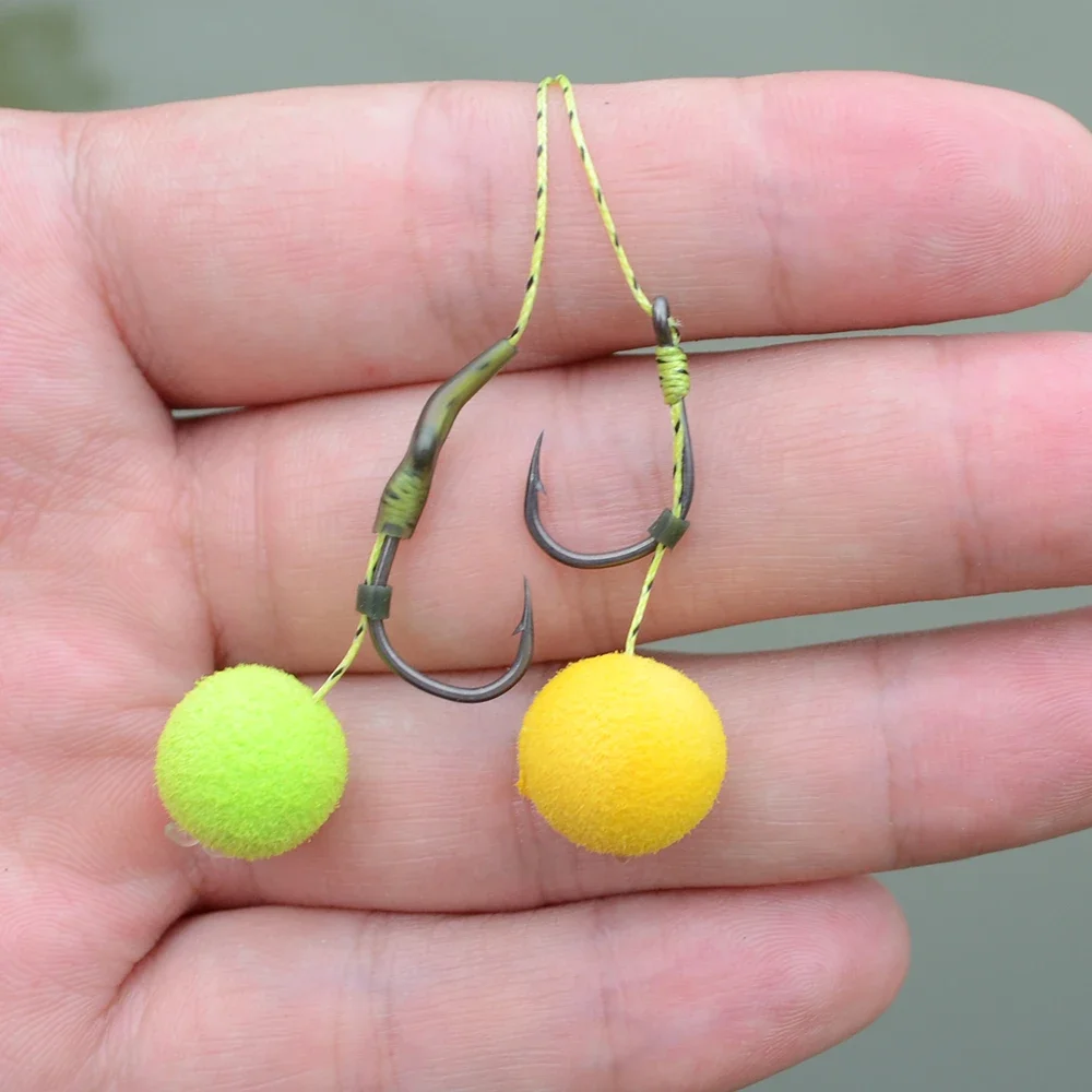 Hirisi 50pcs Barbed  Coated Ca - Fishing Hook Assortment ulasan dan harga