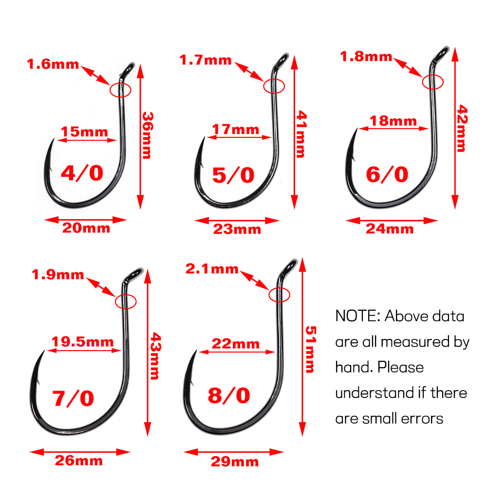 Bimoo 20pcs Offset Octopus Bea - Fishing Hook Barbless ulasan dan harga