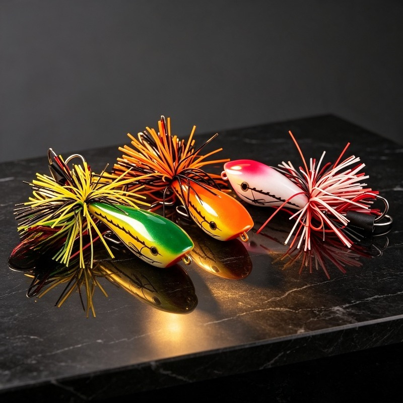 1PC/2PCS Thai-Style ABS Hard F - Fishing Hook Weedless ulasan dan harga