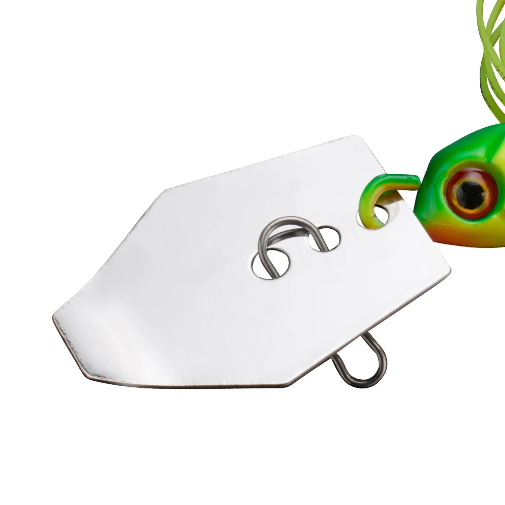 2Pcs Spinner Bait 7g/9g/12g/14 - Fishing Hook Weedless ulasan dan harga